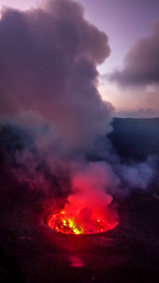 Nyiragongo lava lake